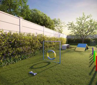 Perspectiva artística do pet place